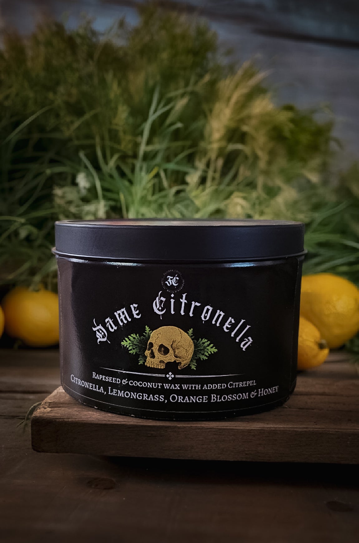 Dame Citronella 25cl Garden Candle