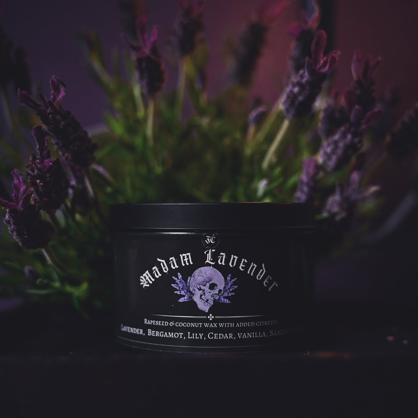 Madam Lavender 25cl Garden Candle
