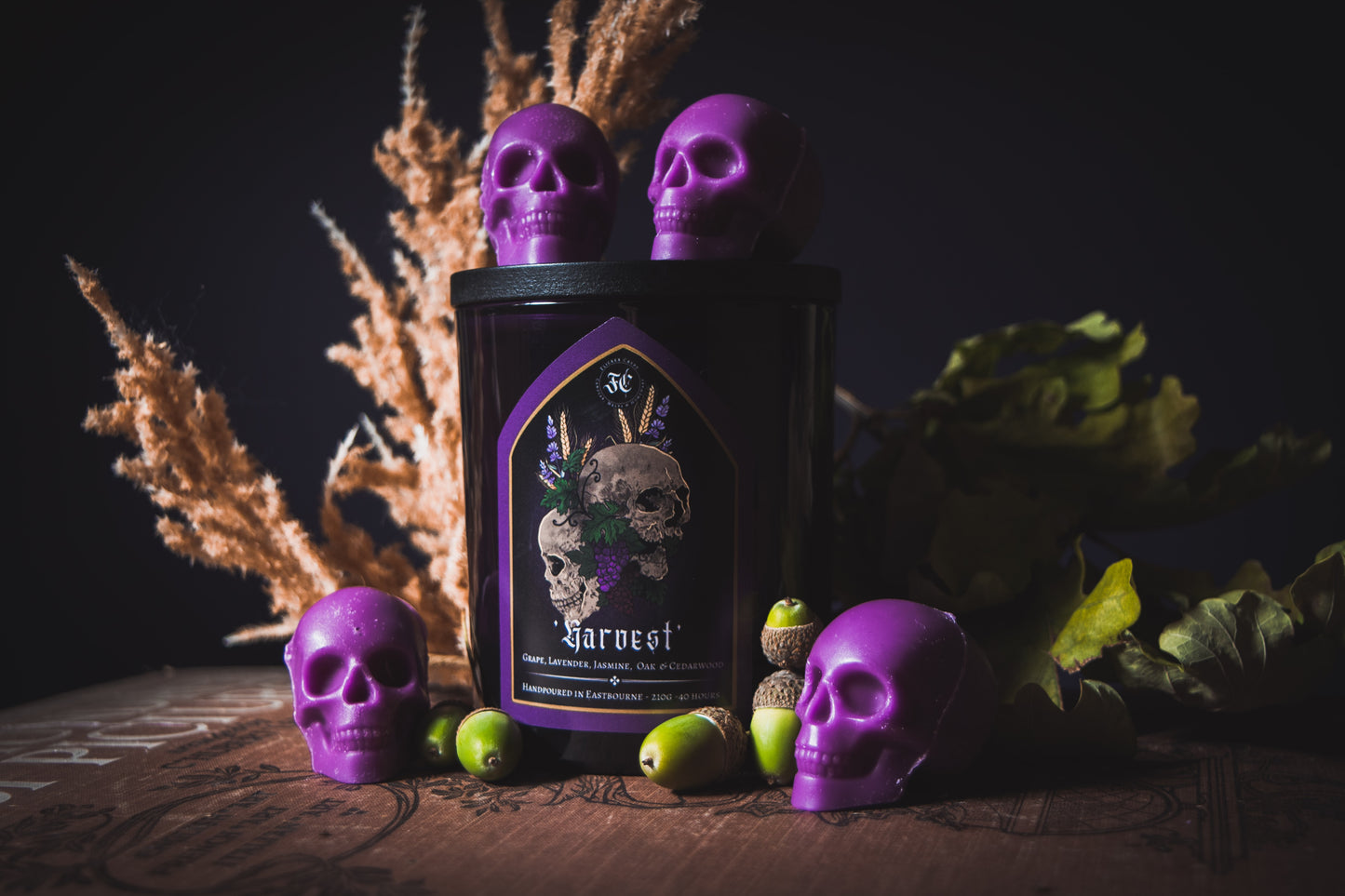 ‘Harvest’ Skull Wax Melts