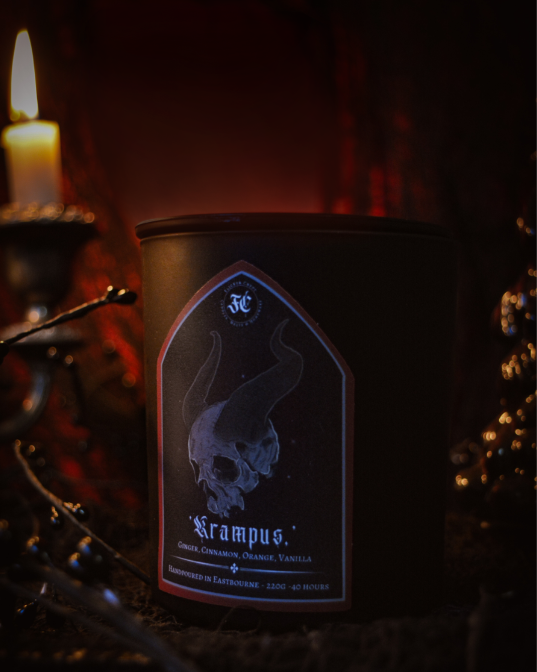 ‘Krampus’ 30cl Candle