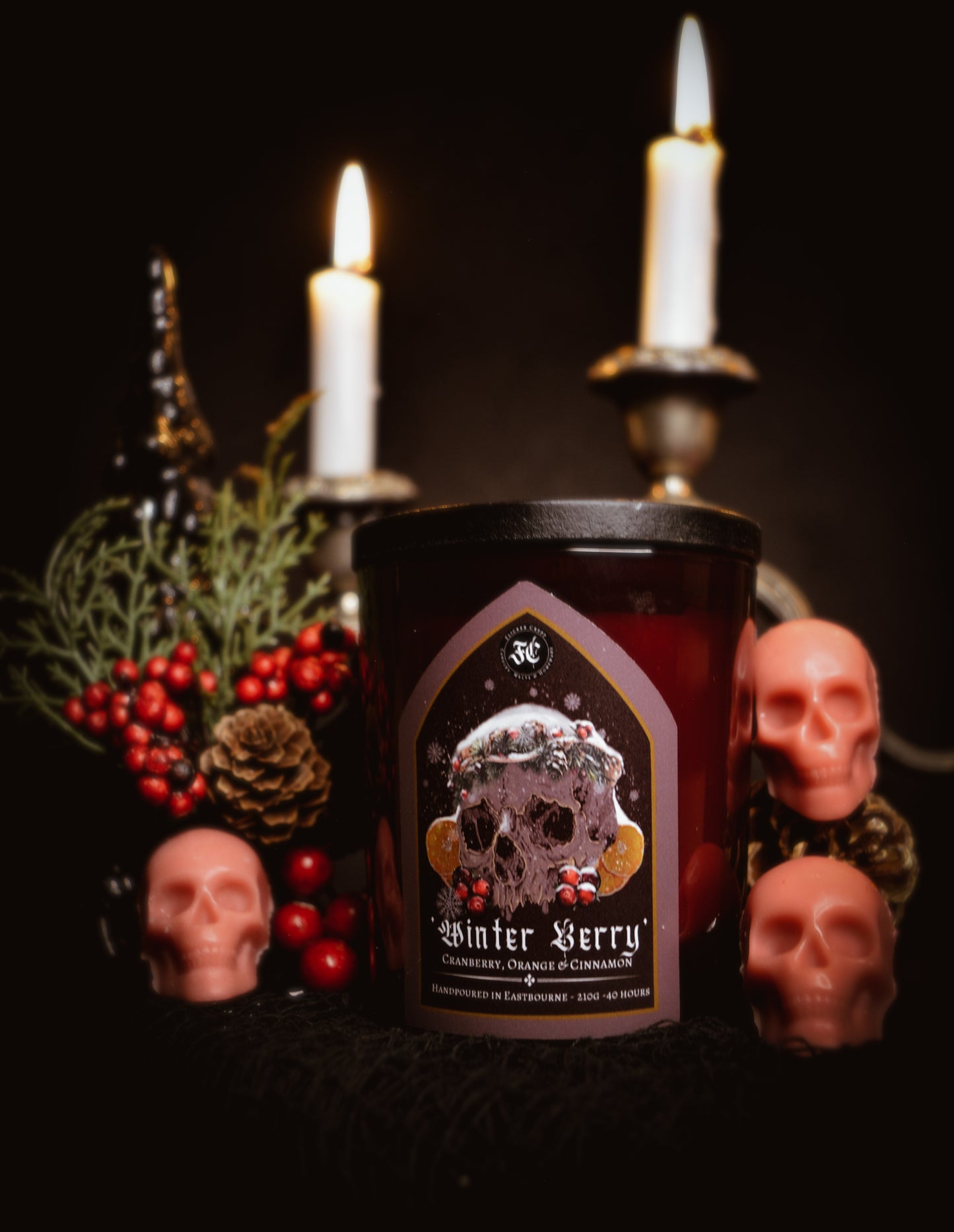'Winter Berry' Candle and Melt Bundle