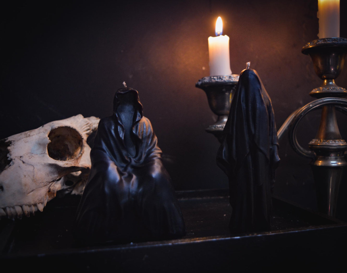 Ghoul Pillar Candle