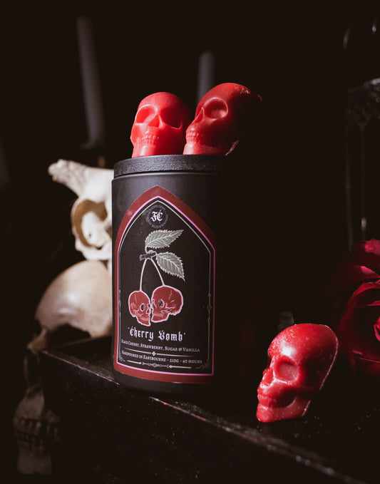 'Cherry Bomb' 30cl Candle and Melt bundle